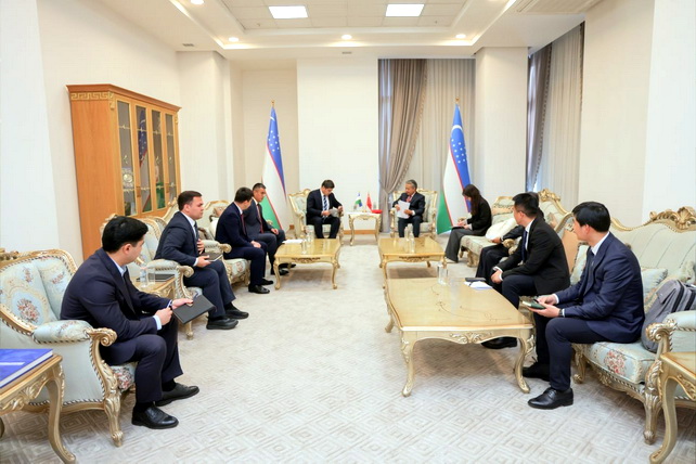 Tashkent, Nanjing Discuss Expansion of Cooperation