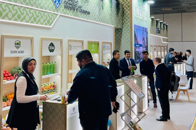 Узбекистан демонстрирует агропромышленный потенциал на Fruit Logistica 2026 в Берлине