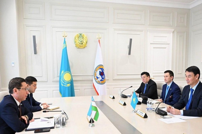Uzbek Ambassador Discusses Expansion of Interregional Cooperation with Almaty Akim