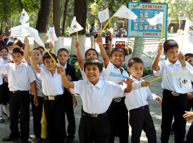 Beeline holds charity event in Namangan