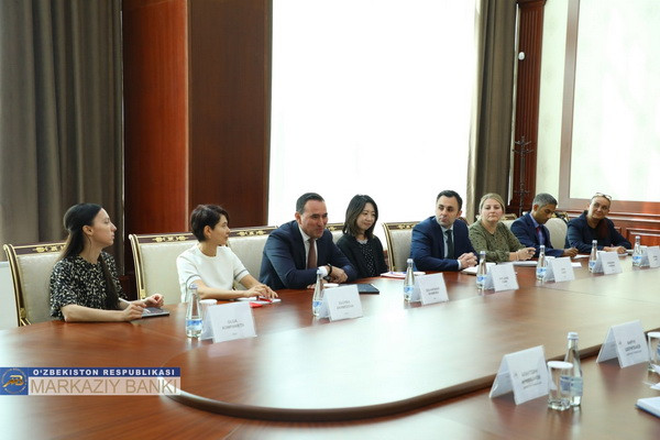 A meeting with representatives of the EBRD was held at the Central Bank