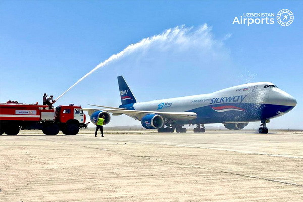 Silk Way company made the first flight to Navoi
