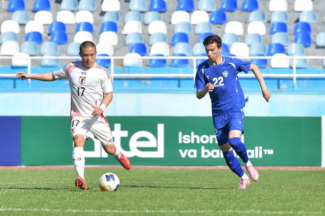 Uzbekistan U-20 draw 1-1 with Japan in friendly