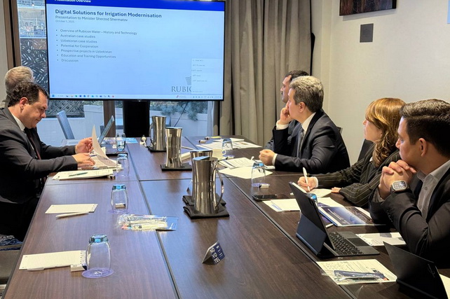 В Сиднее состоялась встреча с компанией “Rubicon Water”