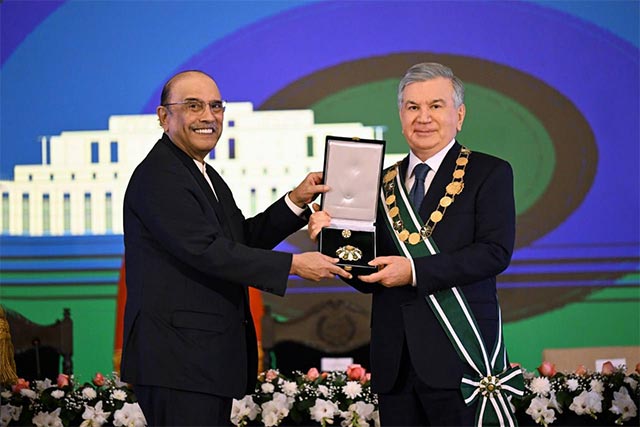 President of Uzbekistan Awarded Pakistan’s Highest State Honor — Order of “Nishan-e-Pakistan”