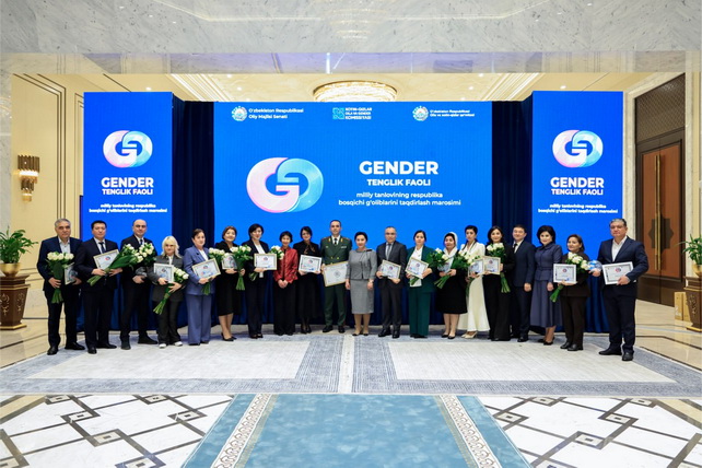 Winners of the National “Gender Equality Activist” Contest Honored in the Senate of the Oliy Majlis