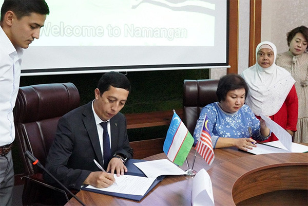 Issue of organizing charter flights from Namangan to Malaysia was discussed