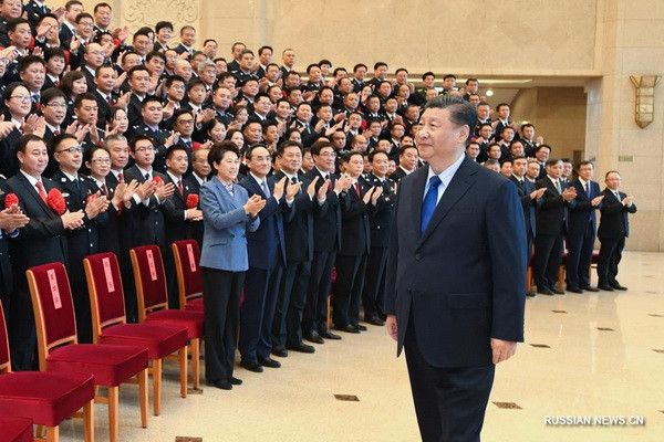 Xi honors contributors to fight against gangs; national campaign achieves 1.3 times the total during the decade before 2018