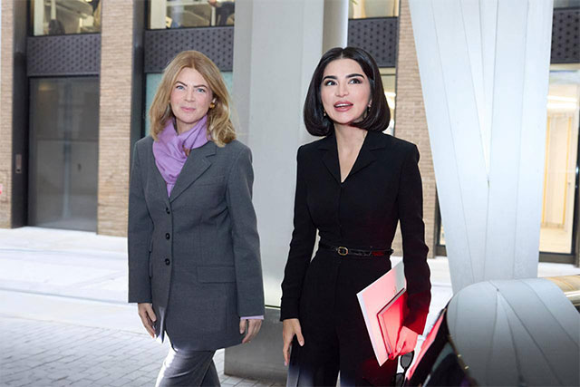 Saida Mirziyoyeva Holds Talks with Baroness Rothschild in London