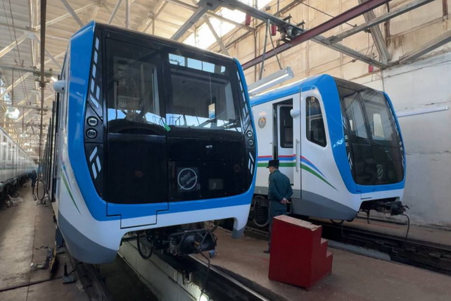 New trains arrive at Tashkent Metro