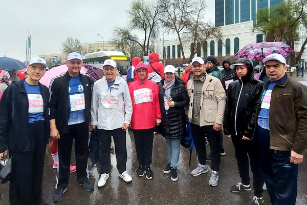 Команда МИЦА приняла участие в V Ташкентском международном марафоне