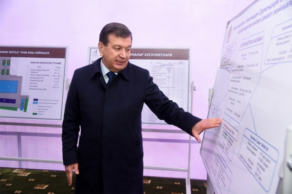 Глава Узбекистана ознакомился с новыми проектами в Сурхандарье