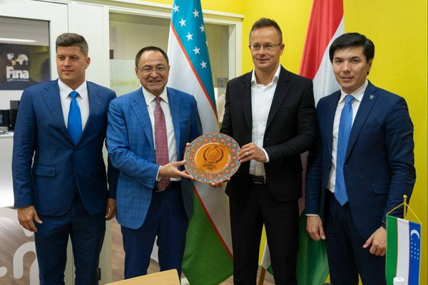 Министр иностранных дел и внешней торговли Венгрии принял делегацию НОК Узбекистана