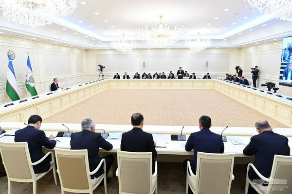 A videoconference on industrial development was held under the chairmanship of the President