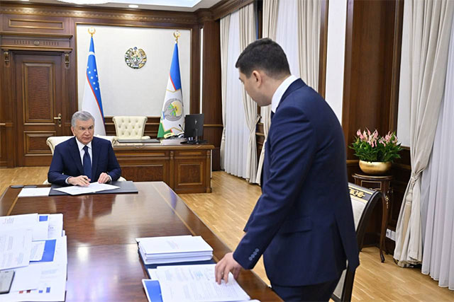 Мирзиёев ознакомился с программой цифровизации водного хозяйства