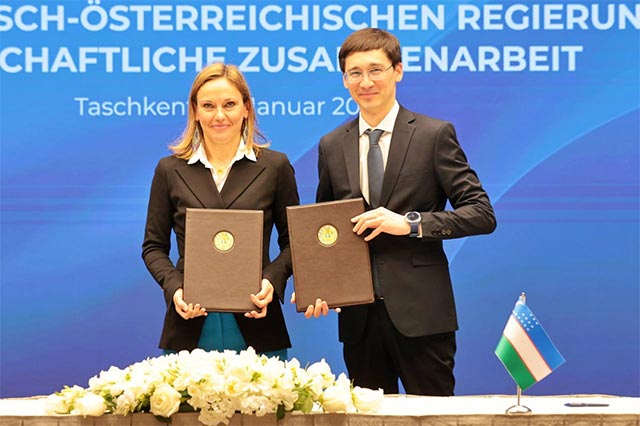 Ташкент и Вена наметили новые направления сотрудничества в промышленности, энергетике и «зелёных» технологиях
