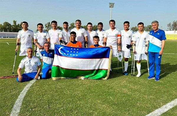 Сборная Узбекистана среди инвалидов-ампутантов стала бронзовым призером ЧМ