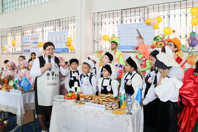 Uzbekistan Marks World Food Day: Schools Promote Healthy Eating Habits