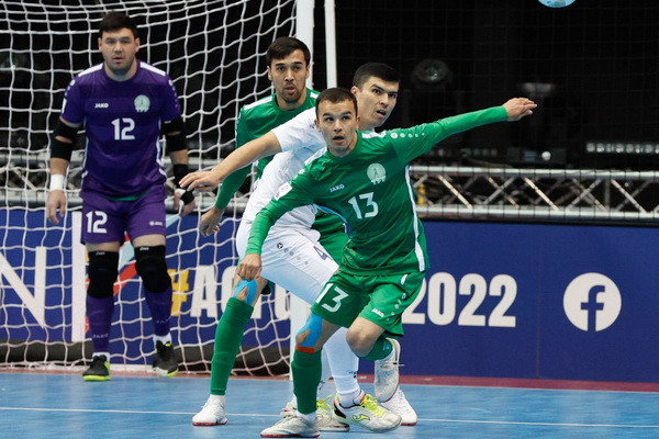 Футзалисты Узбекистана разгромили Туркменистан в рамках ЧА