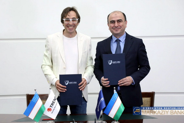 The Central Bank of Uzbekistan and Trend Micro sign a memorandum of understanding