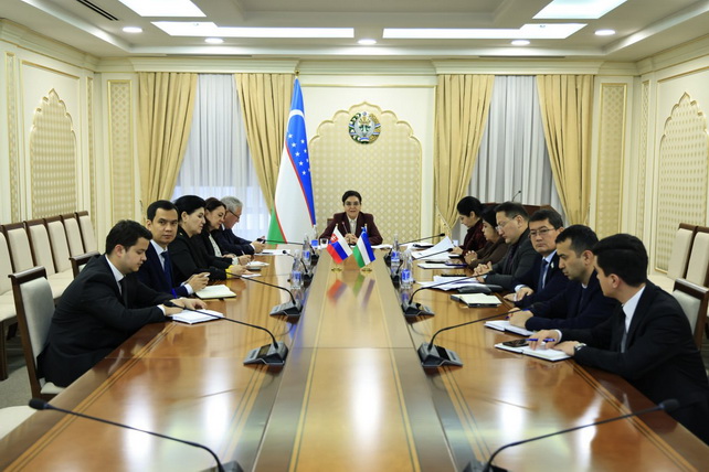 Interparliamentary Groups of Uzbekistan and Slovakia Discuss Cooperation
