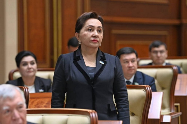 Tanzila Narboyeva Senat raisi etib saylandi
