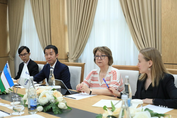 A meeting was held with representatives of a Singaporean company working on the optimization of the Tashkent International Airport