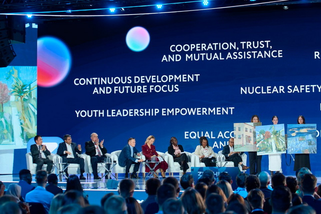 First Youth Declaration on Nuclear Cooperation Presented at World Atomic Week in Moscow