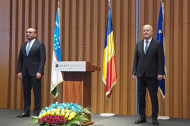 Ceremonial Reception Held in Tashkent to Mark Romania’s National Day