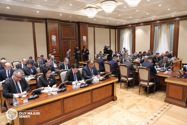 The first day of the twenty-fourth plenary session of the Senate of the Oliy Majlis of the Republic of Uzbekistan has ended