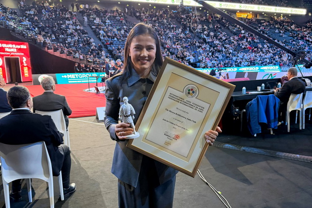 Diyor Keldiyorova’s Judo Club Project Recognized as Best by IJF