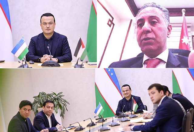 Узбекистан и Иордания обсудили развитие торговли