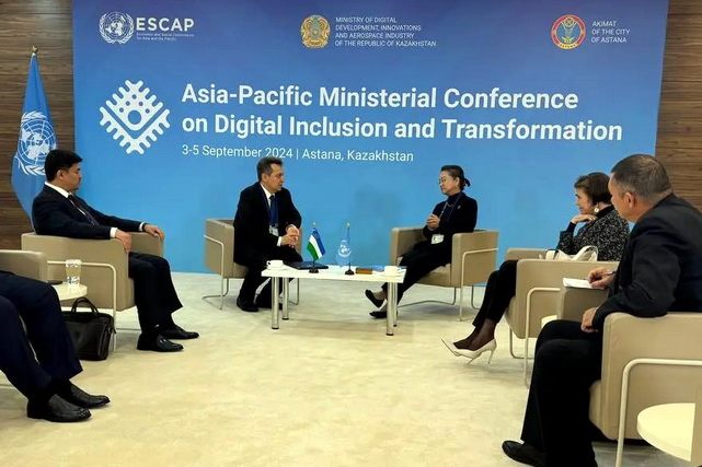 Обсуждены вопросы дальнейшего развития сотрудничества с заместителем Генерального секретаря ООН