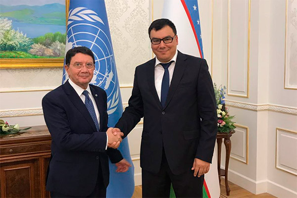 Председатель Госкомтуризма провел переговоры с генсеком UNWTO