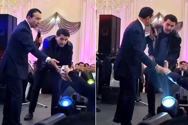 Uzbek Ministry of Culture Responds to Video of Minister Singing and Receiving Money at Wedding