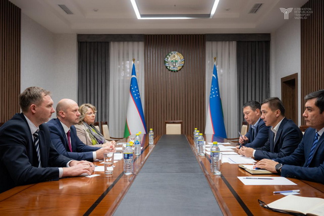 Uzbekistan and Latvia discuss transport development
