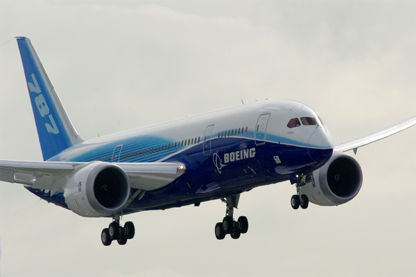 НАК «Узбекистон хаво йуллари» в 2016 г. получит два авиалайнера Boeing-787-800 Dreamliner