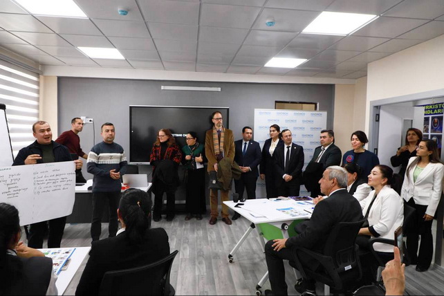 UN and Swiss Delegation Familiarized Themselves with Ishonch Foundation’s Educational Projects in Bukhara