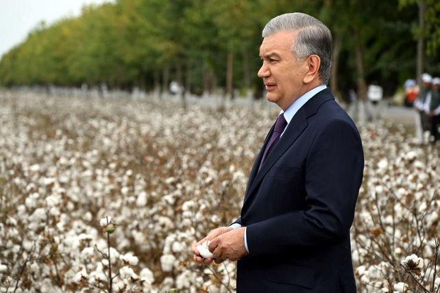 Президент Мирзиёев посетил предприятие «Фишвел Норин» и ознакомился с развитием рыбоводства в Наманганской области