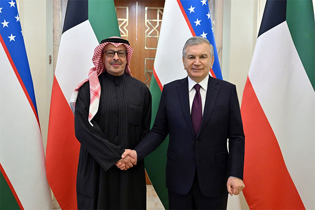 President of Uzbekistan meets with CEO of Kuwait Investment Company