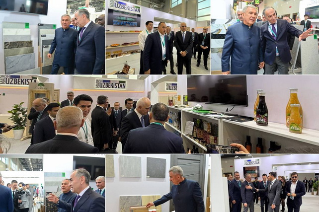Uzbekistan showcases over 100 products at KAZANFORUM Economic Forum