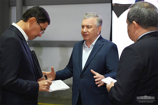 Localized products presented to the President of Uzbekistan
