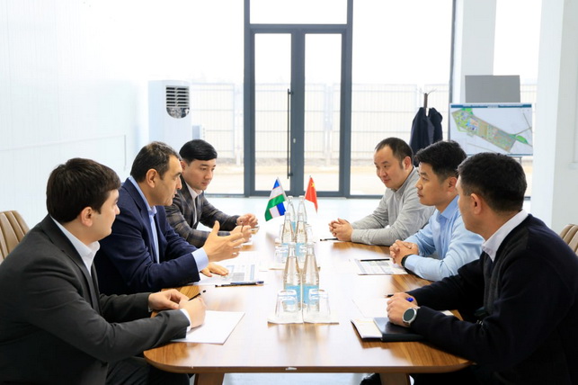 INTOP представила инвестиционный проект по выпуску мини-тракторов в Куштепинском районе