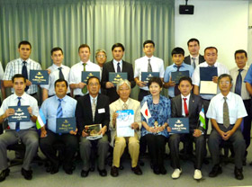 Специалисты НХК «Узбекнефтегаз» приняли участие в тренинге в Японии