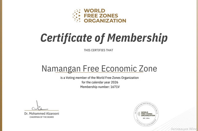 Namangan Free Zone Joins World Free Zones Body