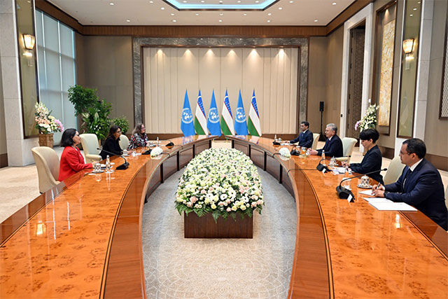 President of Uzbekistan discusses child rights protection with UN representative