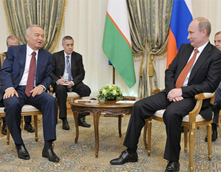 Ислам Каримов провел переговоры с Президентом РФ