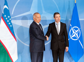 Uzbek President, NATO Secretary General discuss partnership and Afghanistan
