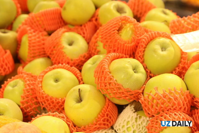 Uzbekistan’s apple exports surge 2.7 times in first quarter of 2025