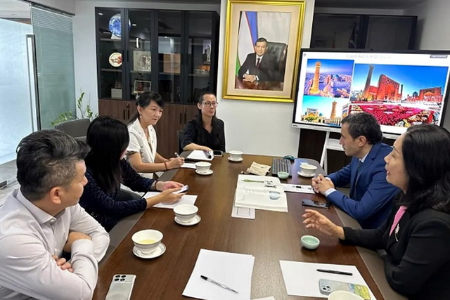 Uzbek diplomats held meetings with Chinese business representatives in Guangzhou